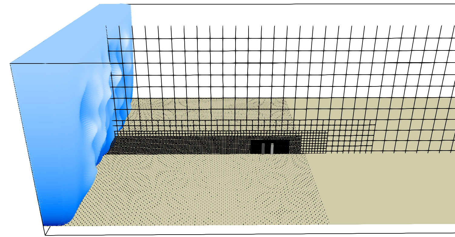 Gap Size (x, y) = (42, 0) m